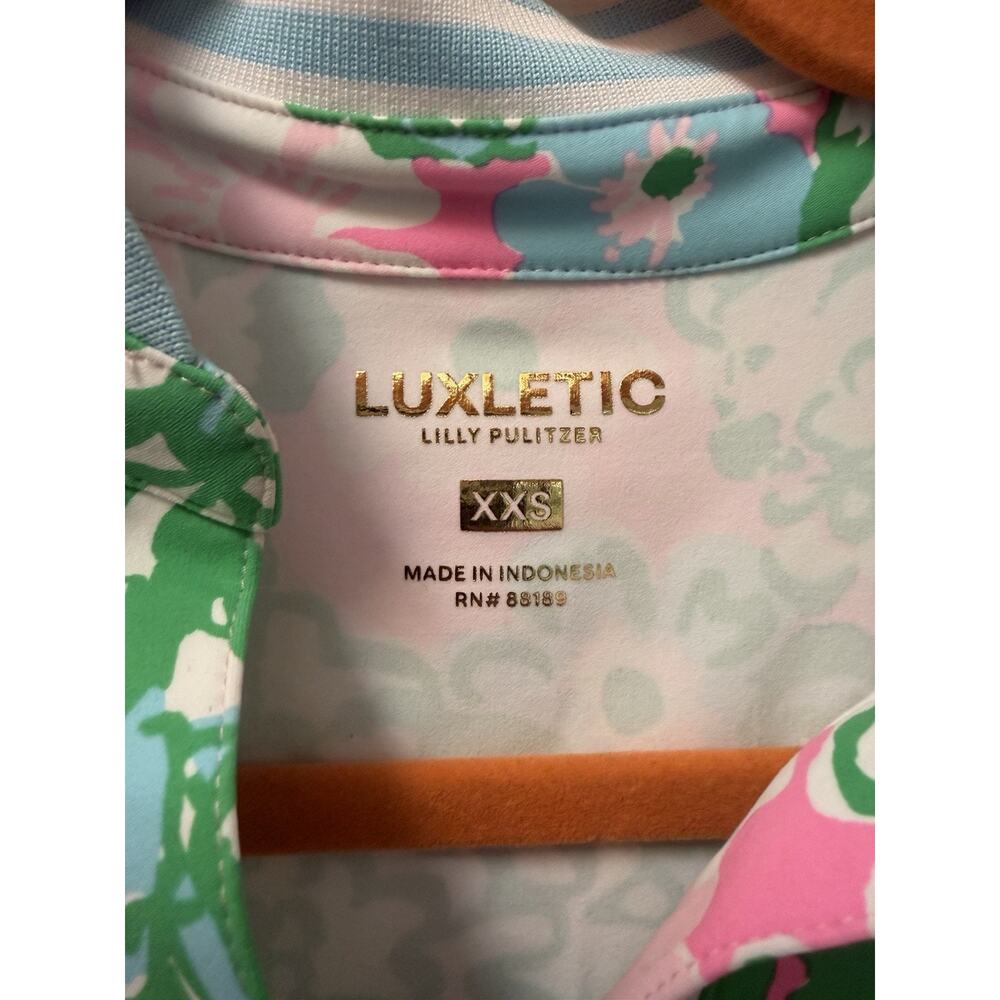 NWT Lilly Pulitzer Luxletic Love Active Dress UPF 50+ Plumes In Bloom XXS - Picture 2 of 10